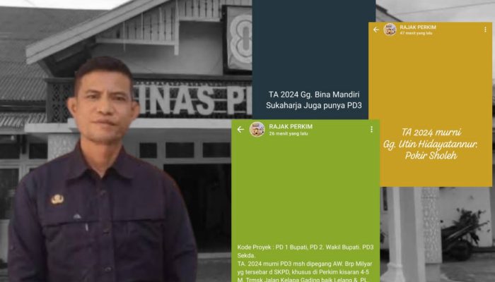 Wow:Dari Bupati, WakilBupati, Sekda Hingga Ketua DPRD Ketapang, Disebut Didalam Stori WA Mantan Pejabat Perkim