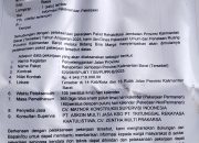 Belum Genap Tiga Bulan Setelah Diperbaiki Jembatan Sungai Nanjung Rusak Parah