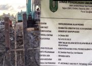 Terungkap: Alat Yang Digunakan Tidak Memenuhi spesifikasi, Hingga Dugaan Pinjam Bendera Di Rehab Jembatan 4,8M Kayong Utara.